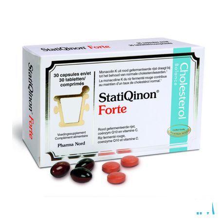 Statiqinon Forte Capsule 30 + Tabletten 30  -  Pharma Nord
