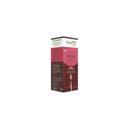 Herbalgem Sinugem Ademhalingsweg Complex Druppels 50 ml  -  Herbalgem