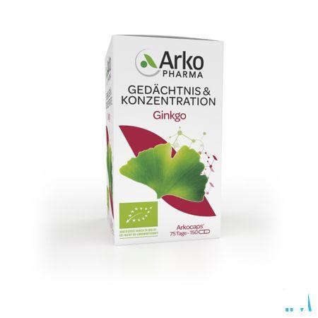 Arkocaps Ginkgo Bio Capsule 150  -  Arkopharma