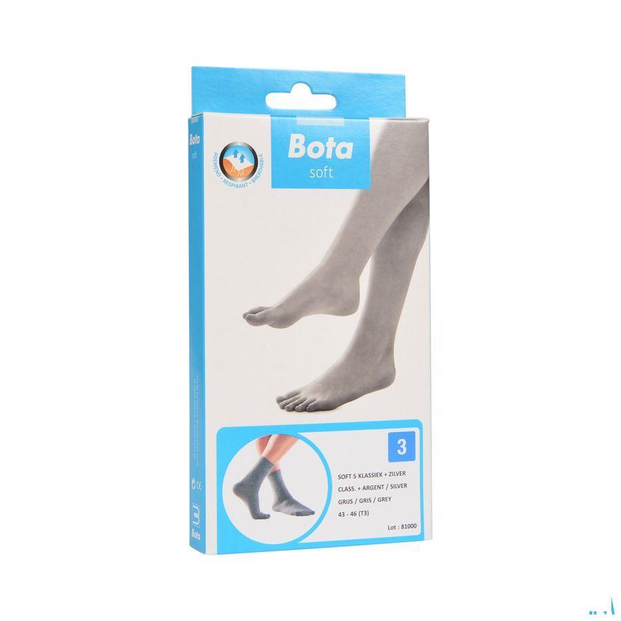 Bota Soft 5 Klassiek + Zilver Grijs 43-46  -  Bota