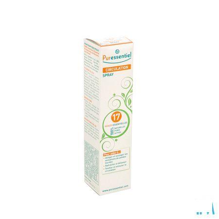 Puressentiel Circulation Spray 17 Huile Essentielle 100 ml  -  Puressentiel