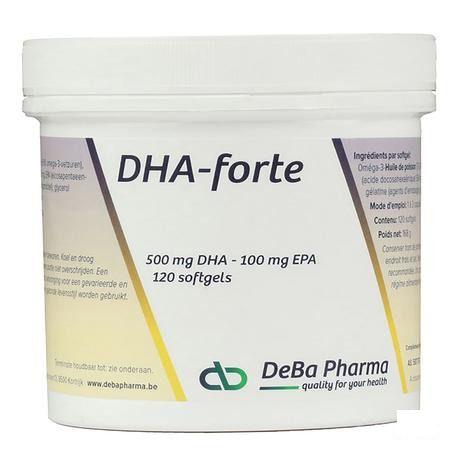 Dha Forte Capsule 120x500 mg  -  Deba Pharma