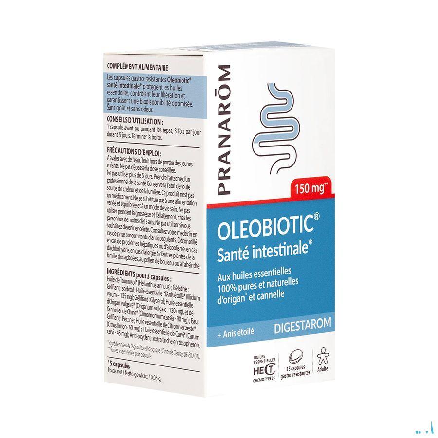 Digestarom Oleobiotic Caps 15