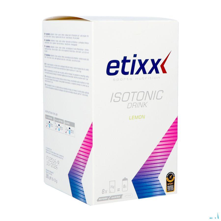 Etixx Isotonic Lemon Pdr 8 x 35 gr