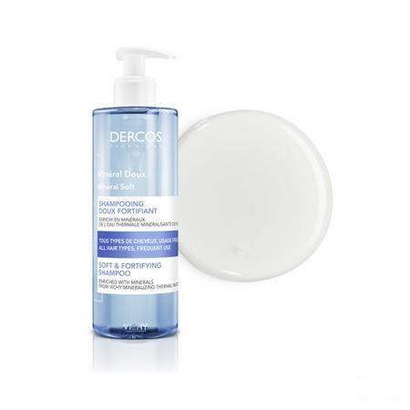 Vichy Dercos Mineral Doux Shampooing 400 ml  -  Vichy