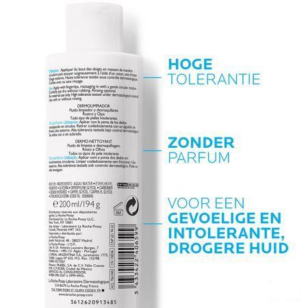 Toleriane Fluide Dermonettoyant 200 ml  -  La Roche-Posay