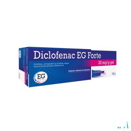 Diclofenac Eg Forte 20 mg/G Gel Tube 100g