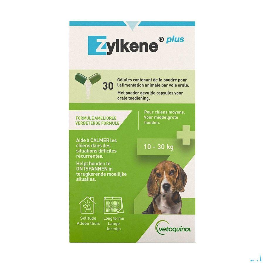Zylkene Plus Middelgrote Hond 225mg 10-30Kg Caps30