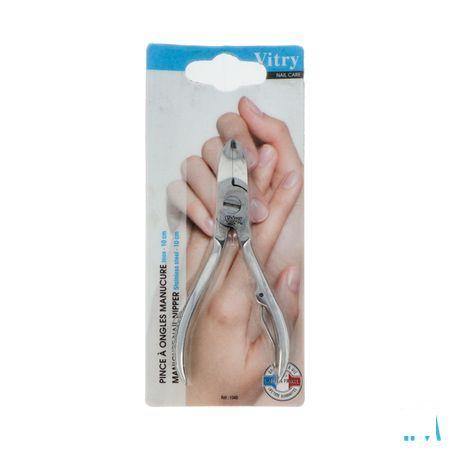 Vitry Classic Pincet Nagels 10cm Inox 1048  -  Vitry