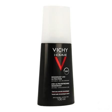 Vichy Homme Deo Ult.-frais Vapo 100 ml  -  Vichy