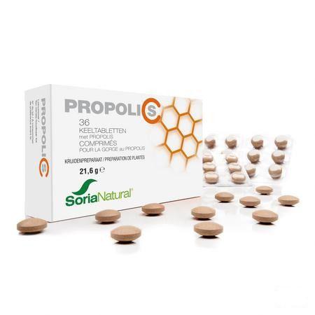 Soria Propolis C 36 Keeltabletten  -  Soria Bel