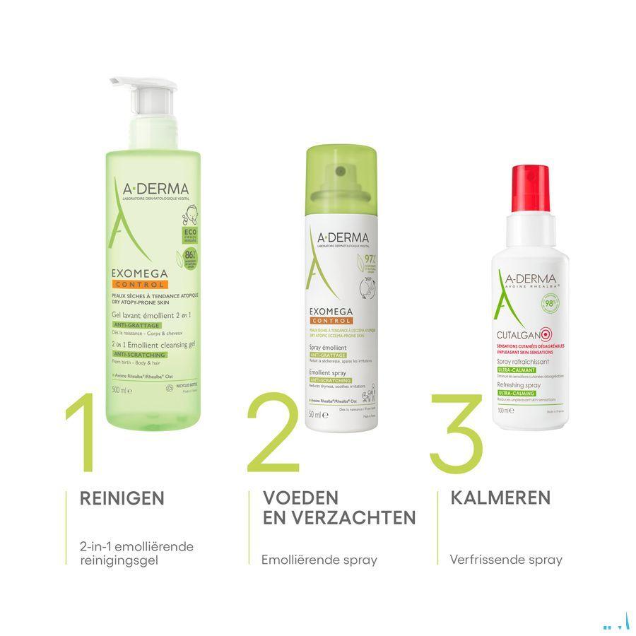 Aderma Exomega Control Spray 200 ml  -  Aderma