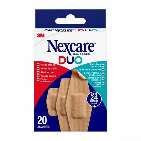 Nexcare 3M Duo Pansement Assortiment 20  -  3M