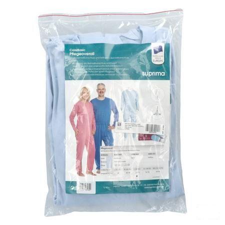 Suprima 4688 Patientoverall Rits Lichtblauw L  -  Bota