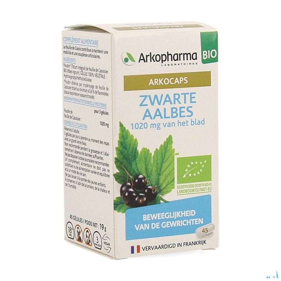 Arkocaps Zwarte Aalbes Bio Caps 45 Nf  -  Arkopharma