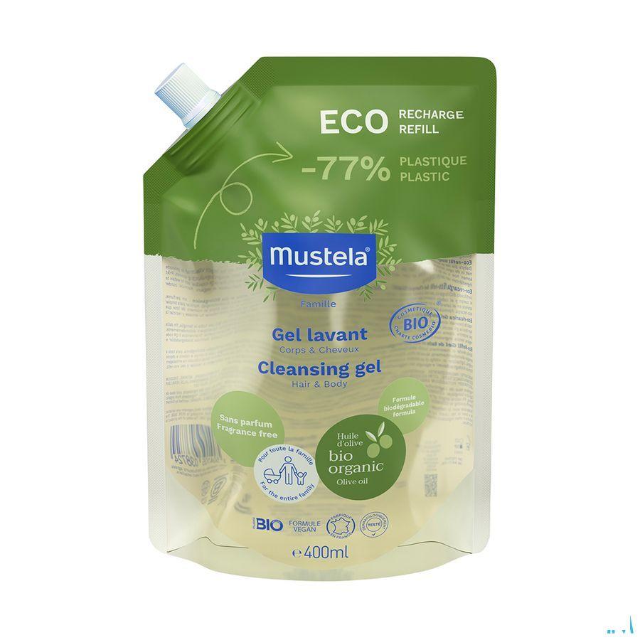 Mustela Fam Bio Gel Lavant Eco Recharge 400 ml