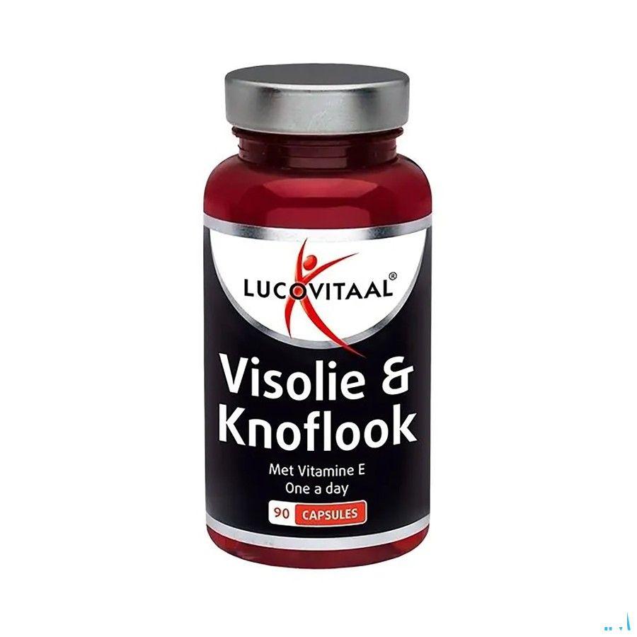 Lucovitaal Visolie En Knoflook Capsule 90