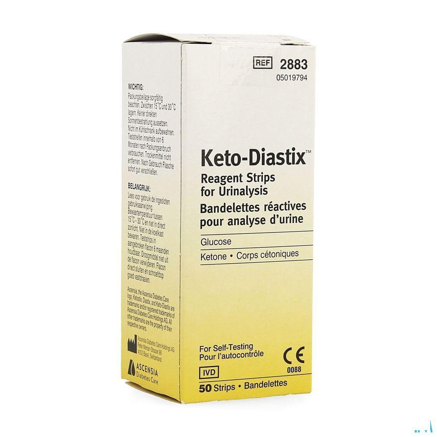 Keto-diastix Strips 50 A 2883 B 51
