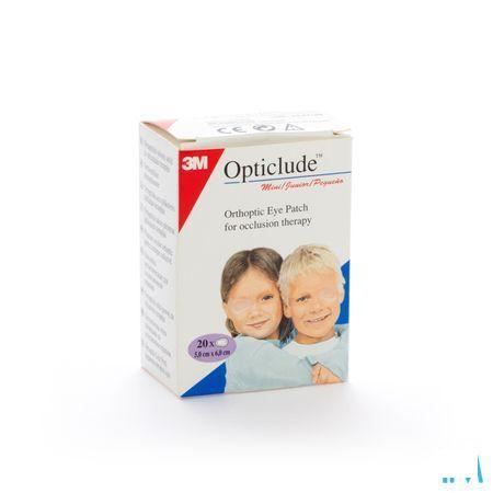 Opticlude 3m Junior Oogkompres 63mmx48mm 20 1537  -  3M