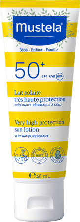 Mustela Sol Lait Tres Haute Protect. Ip50+ 40 ml