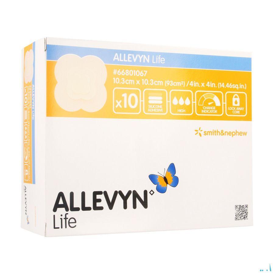 Allevyn Life Pansement 10,3x10,3cm 10 66801067  -  Smith Nephew