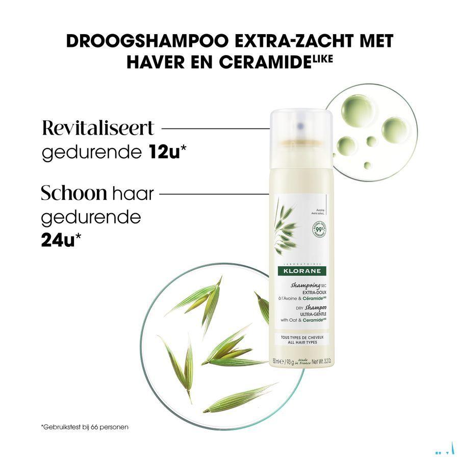 Klorane Capil. DroogShampoo Havermelk&Cera.Spray50 ml