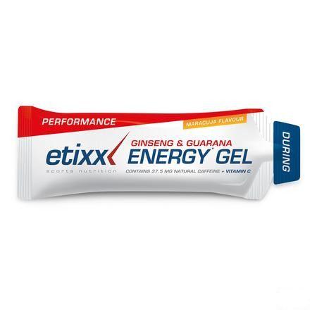 Etixx Ginseng&guarana Energy Gel Passion Fruit 50 gr