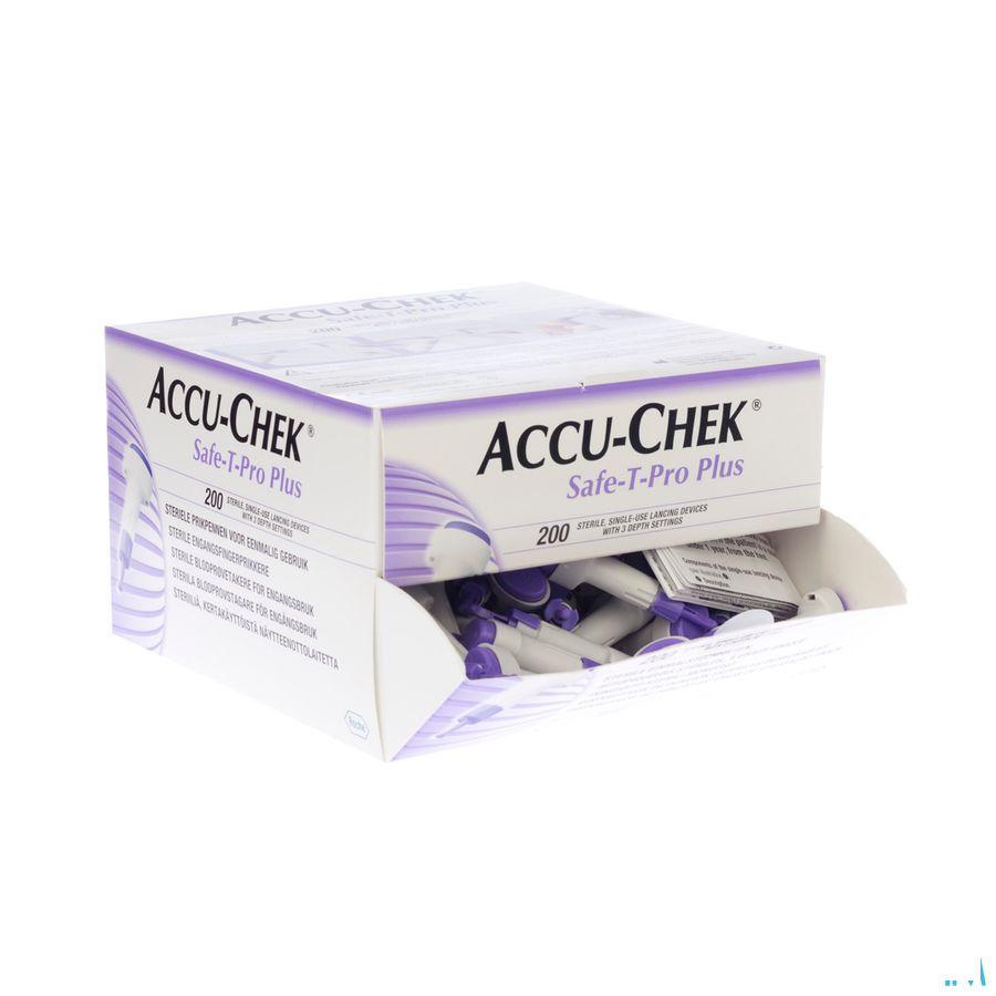 Accu Chek Safe T Pro Plus Steril Jetable 200  -  Roche Diagnostics