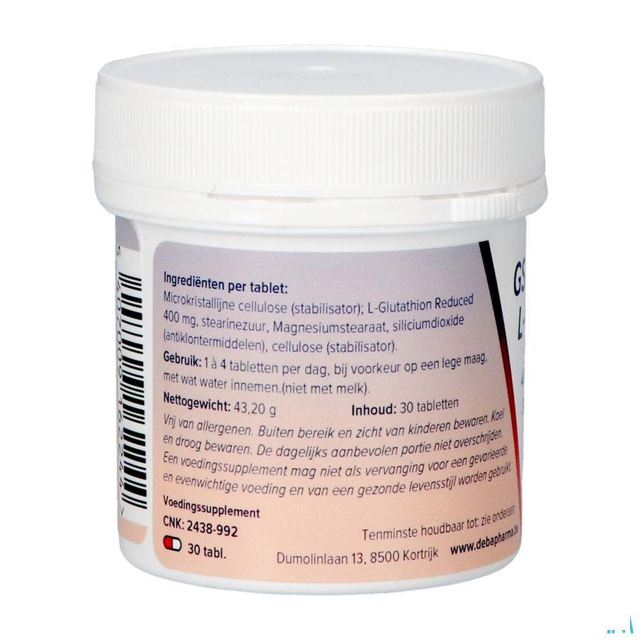 Reduced L-glutathion Comprimes 30  -  Deba Pharma