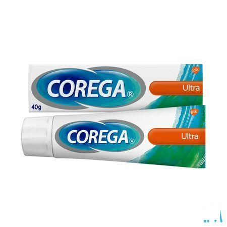 Corega Ultra Creme Adhesive sans zinc Tube 40 gr