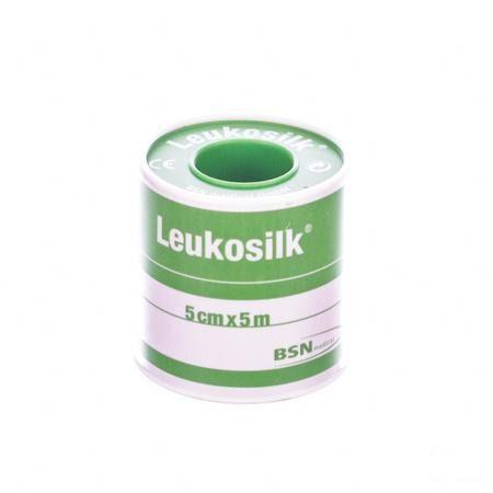 Leukosilk Fourreau Sparadrap 5,00cmx5m 1 0102400