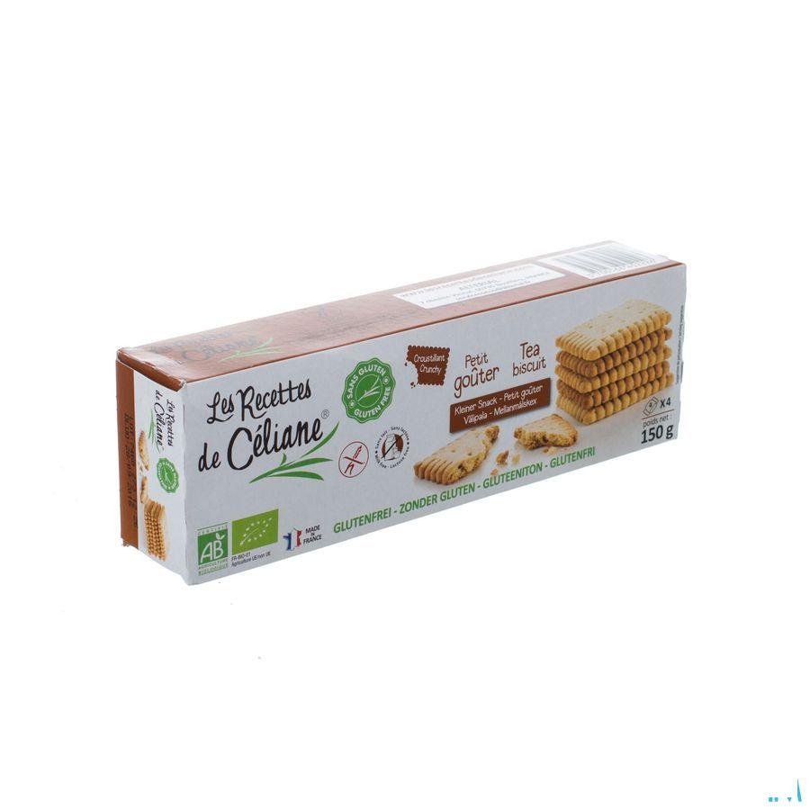 Celiane Zandkoekjes Natuur Bio 150 gr 4088  -  Revogan
