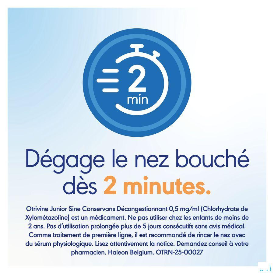 Otrivine Junior Neusverstopping 0,5mg/ml Spray 10 ml