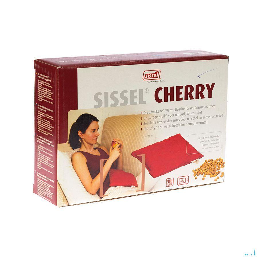Sissel Cherry Kersenpitkussen 23x26cm Rood  -  Sissel