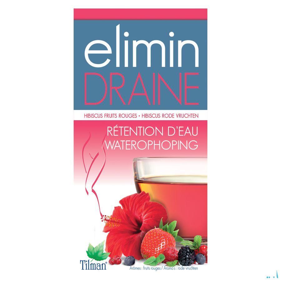 Elimin Draine Rode Vruchten Tea-bags 20  -  Tilman