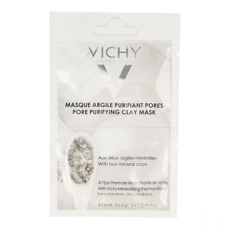 Vichy Purete Thermale Argile Pur Masque 12 ml  -  Vichy