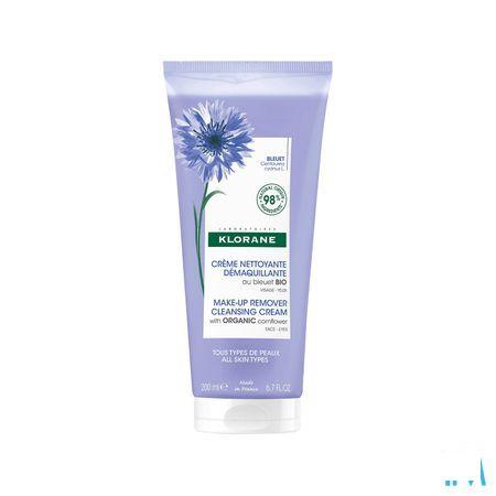 Klorane Visage Creme Nett Demaq Bleuet Bio 200 ml
