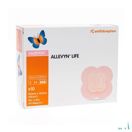 Allevyn Life Pansement 10,3x10,3cm 10 66801067  -  Smith Nephew