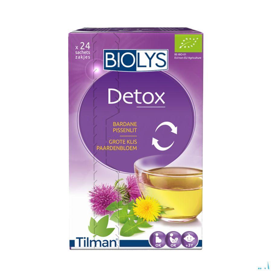 Biolys Bardane-pissenlit Sachets 24  -  Tilman