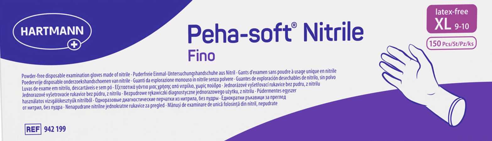Peha Soft Handschoen Nitrile Fino Xl 150 9421996