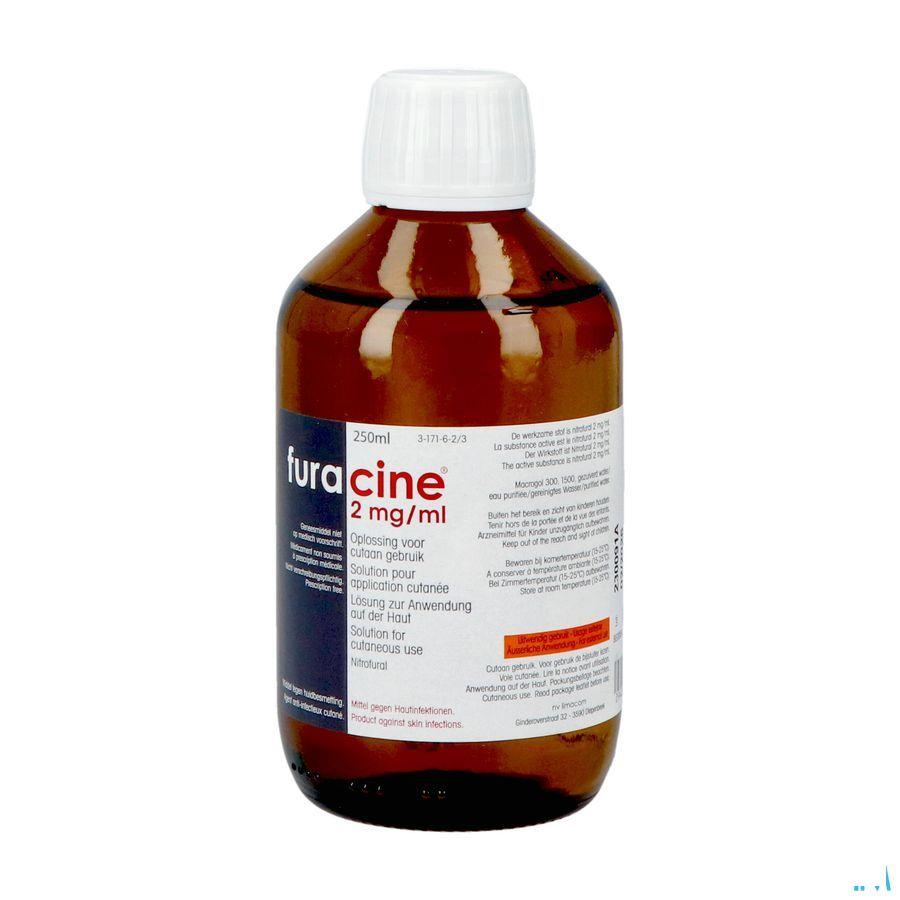 Furacine Nitrofural Solution 250 ml  -  Limacom