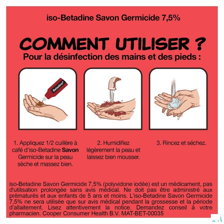 Iso Betadine Germicide Zeep 7,5% 125ml