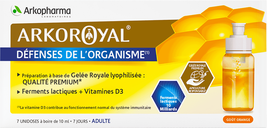 Arkoroyal Probiot. Ad Ruche Royale Doses 7x7,5 ml  -  Arkopharma
