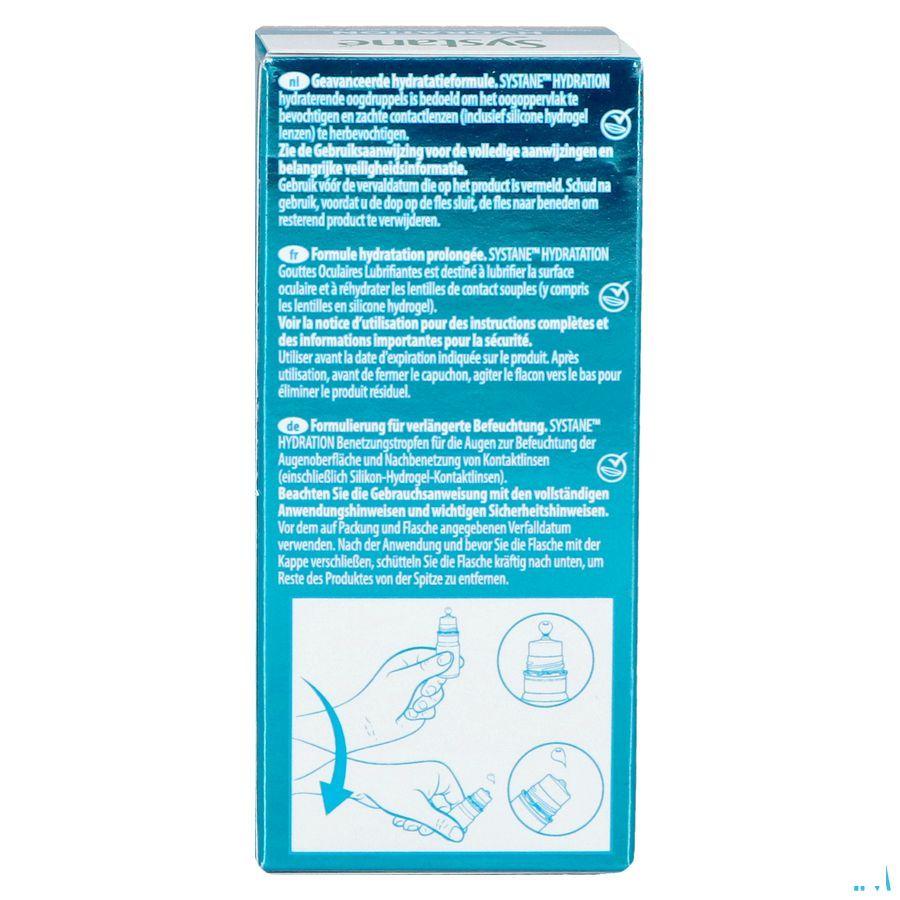 Systane Hydratation Oogdruppels Zonder Bewaarmiddel Flacon 10 ml 