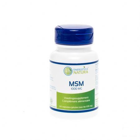 MSM 1000mg 60 capsules  -  Energetica Natura