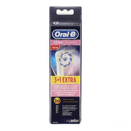 Oral-B  Refill Eb60 Sensitive 3+1 Ct