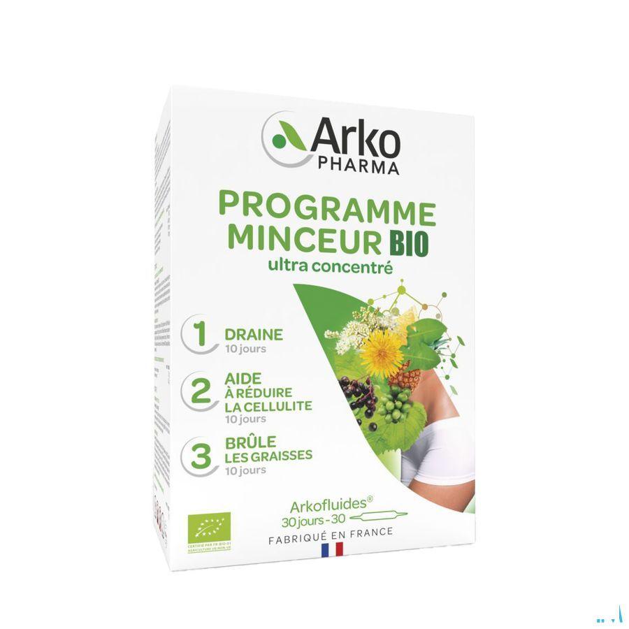 Arkofluide Afslank Programma Ampullen 30  -  Arkopharma