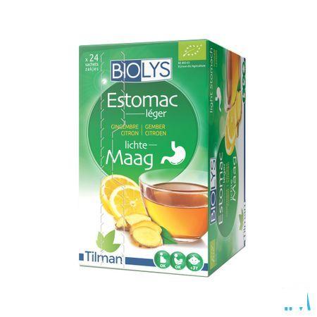 Biolys Gingembre Citron Sachets 24  -  Tilman