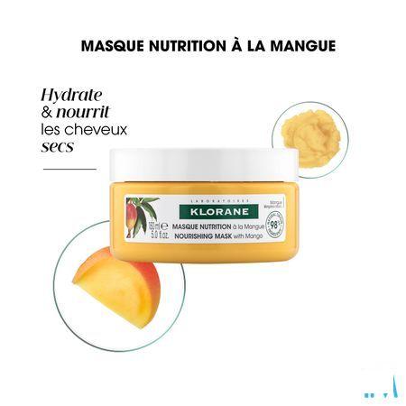 Klorane Capilaire Masker Mango Pot 150 ml