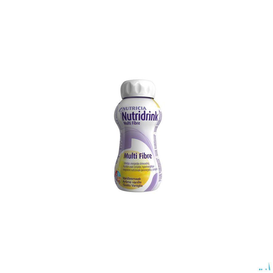 Nutridrink Multifibre Vanille 4x200 ml 3211075  -  Nutricia